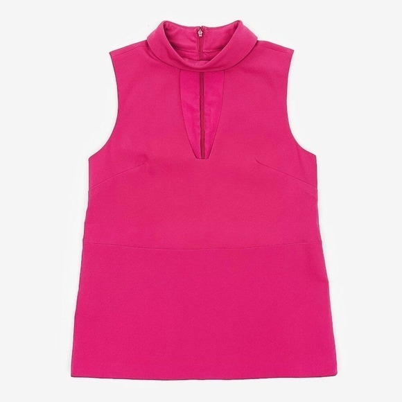 Finders Keepers Divine Eternal Top Size XS Pink Sleeveless Vibrant‎ Blouse - Picture 7 of 13